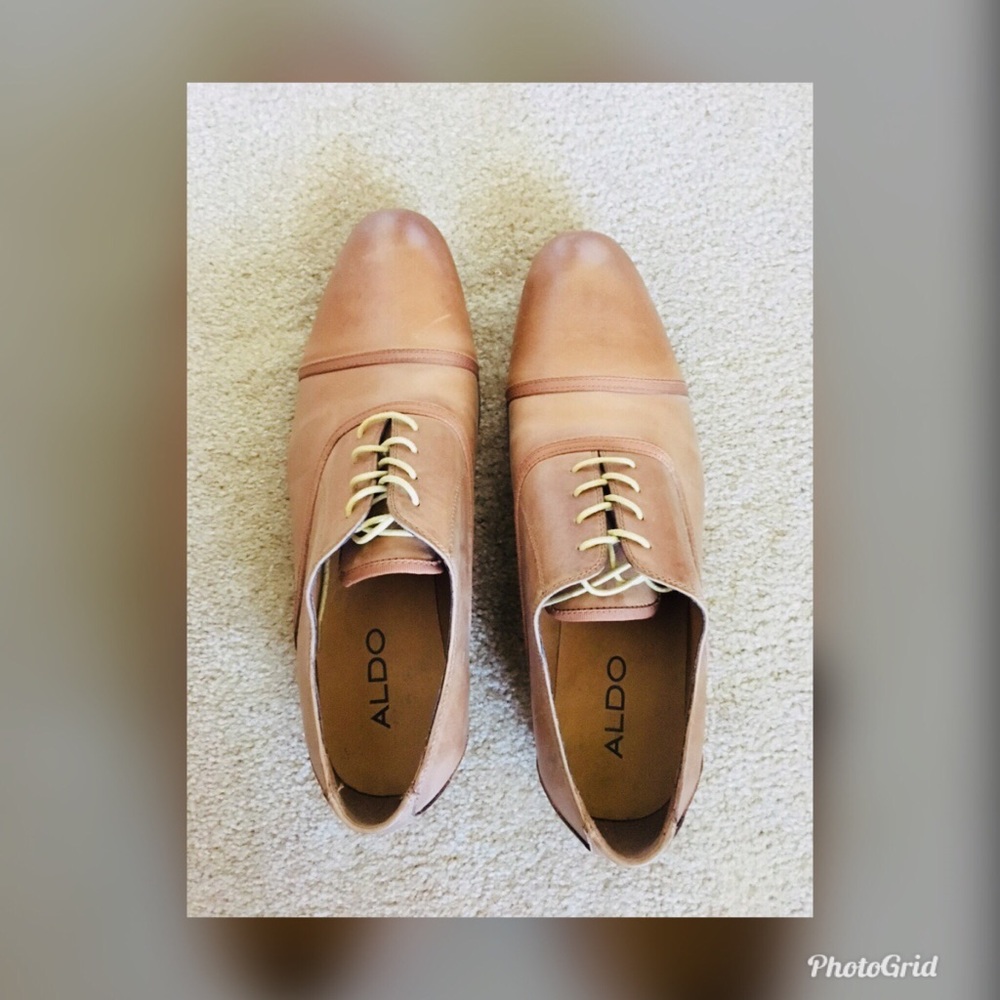 Aldo Mens Brown Sangasy shoes